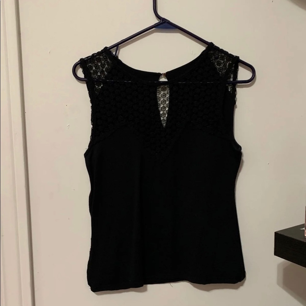 Black dress top